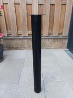 Duraline Meubelpoot rond zwart, Ophalen, Tafelpoot, Minder dan 50 cm, Gebruikt