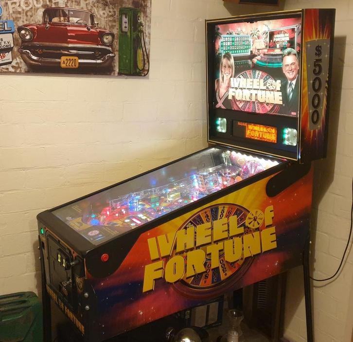 Stern Wheel of Fortune Flipperkast, Verzamelen, Automaten | Flipperkasten, Gebruikt, Overige soorten, Flipperkast, Stern, Ophalen