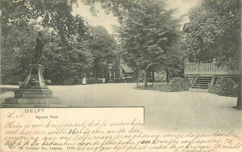 (379-200-041) Delft Agneta Park, Verzamelen, Ansichtkaarten | Nederland, Zuid-Holland, Verzenden
