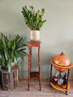 Houten plantentafel, hoog klassiek model, vierkant, Ophalen, Gebruikt