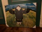 Canvas koe nieuw, Antiek en Kunst, Kunst | Schilderijen | Modern, Ophalen of Verzenden