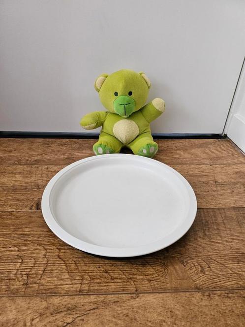 Tupperware wit blauw draaiplateau lazy Susan, Huis en Inrichting, Keuken | Tupperware, Zo goed als nieuw, Overige typen, Blauw