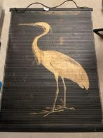 Grote houten wanddecoratie 125 x 90 cm, Ophalen of Verzenden