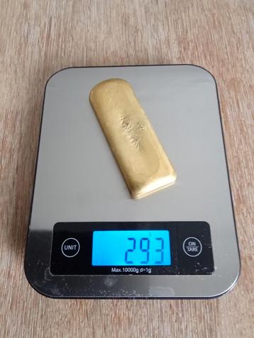 raffineerbare cpu Goudbaar / 293 gram beschikbaar voor biedingen