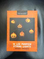 10 led pumkin slinger verlichting., Ophalen of Verzenden, Zo goed als nieuw, Versiering, Halloween of Griezel