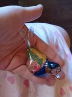 Prachtige vintage  glas vogel beeldje, Antiek en Kunst, Ophalen of Verzenden