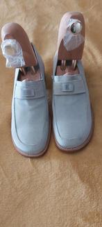 Handgemaakte schoenen uit Italie/grijs zilver, Kinderen en Baby's, Ophalen, Zo goed als nieuw, Meisje, Schoentjes
