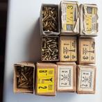 Messing houtschroeven koperen schroeven lenskop bolkop, Antiek en Kunst, Antiek | Koper en Brons, Ophalen of Verzenden