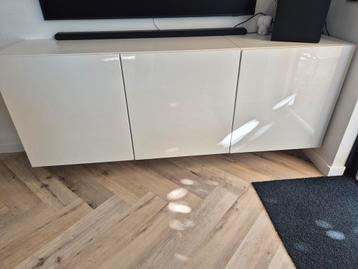 Besta kast selsviken hoog glans wit deur deuren 3x 60 60 180 beschikbaar voor biedingen