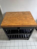 Keukeneiland VADHOLMA IKEA, Ophalen, Bruin, 50 tot 100 cm, Zo goed als nieuw