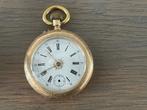 Antiek GOUDEN ZAKHORLOGE 14 KRT  Remontoir - WD 014, Sieraden, Tassen en Uiterlijk, Horloges | Antiek, Zakhorloge, 1930 tot 1960