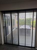 Zwarte Houten Jaloezieën 200x220cm, Huis en Inrichting, Stoffering | Gordijnen en Lamellen, Ophalen