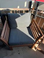 Loungestoel, tafeltje en stoel NÄMMARÖ ikea, Tuin en Terras, Gebruikt, Stoel, Hout, Ophalen