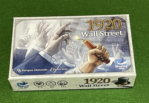 1920 Wall Street, Hobby en Vrije tijd, Gezelschapsspellen | Bordspellen, Zo goed als nieuw, Drie of vier spelers, Ophalen of Verzenden