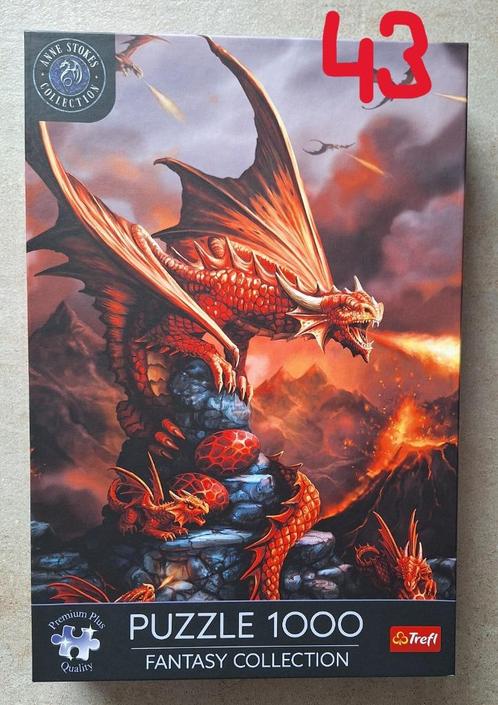 11 Diverse puzzels, 1xgelegd, 1000st, z.g.a.n., Hobby en Vrije tijd, Denksport en Puzzels, Zo goed als nieuw, Legpuzzel, 500 t/m 1500 stukjes