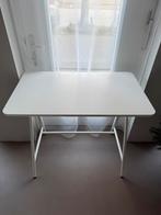 IKEA GLADHÖJDEN Desk sit/stand, white, 100x60 cm, Huis en Inrichting, Bureaus, Ophalen, Zo goed als nieuw