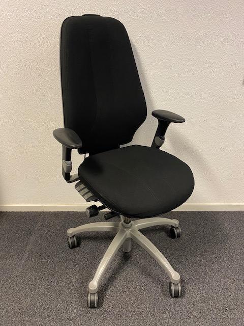 Bureaustoelen RH Logic 400 zwart, partij op voorraad!, Huis en Inrichting, Bureaustoelen, Gebruikt, Bureaustoel, Zwart, Ergonomisch