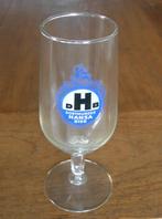 DORTMUNDER HANSA BIER Bierglas op voet. Afmeting Ø 6,5x16,5, Ophalen of Verzenden, Zo goed als nieuw, Glas of Glazen, Overige merken
