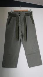 G-star Bronson Army Paperbag broek, Kleding | Dames, Broeken en Pantalons, Groen, Lang, Ophalen of Verzenden, Zo goed als nieuw