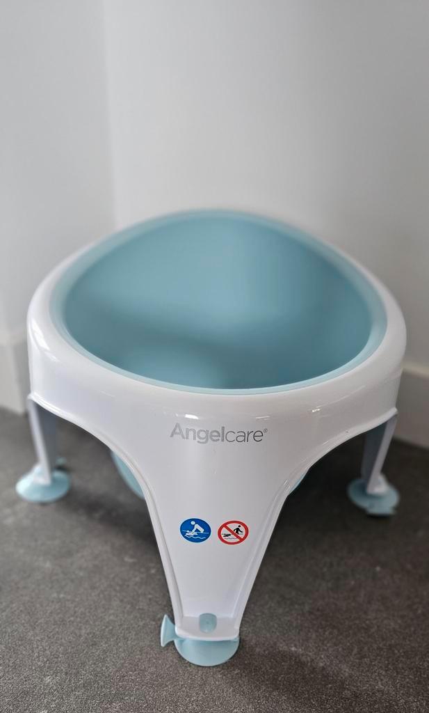 Angelcare Soft-Touch Badring Blauw - Zo goed als nieuw!, Kinderen en Baby's, Badjes en Verzorging, Zo goed als nieuw, Badzitje of Badring