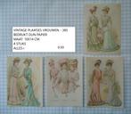 vintage plaatjes vrouwen 385 ( alleen verzenden, Ophalen, Nieuw, Man of Vrouw, Knipvel