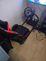 Race Stoel met Stuur, Pedalen & Schakel, Spelcomputers en Games, Ophalen, 1 speler, Racen en Vliegen, Zo goed als nieuw