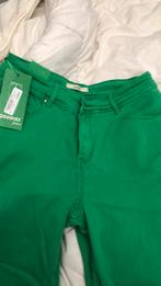 Mooie groene broek, Ophalen of Verzenden, Zo goed als nieuw, Maat 42/44 (L), Groen