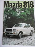 Mazda 818 coupé oldtimerauto folder, Boeken, Auto's | Folders en Tijdschriften, Verzenden, Gelezen, Mazda