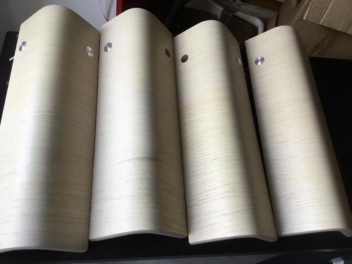 Auping Auronde senior wit eiken bedpoten,48 cm, Huis en Inrichting, Slaapkamer | Bedden, Gebruikt, 200 cm, Hout, Wit, Ophalen of Verzenden