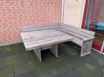 Houten tuinset, Tuin en Terras, Tuinsets en Loungesets, Ophalen, Gebruikt, Hout