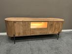 Tv meubel Piretto 170cm nu voor €499,-, 150 tot 200 cm, Nieuw, Ophalen of Verzenden, Metaal