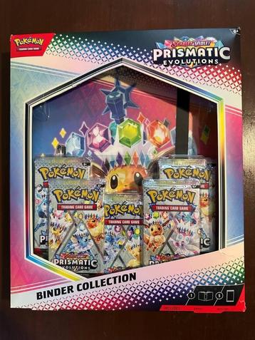 Prismatic Evolutions Binder Collection beschikbaar voor biedingen