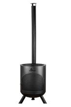 Livin' Flame - Terrashaard Jada met Schoorsteen - Vuurhaard, Ophalen of Verzenden, Zo goed als nieuw