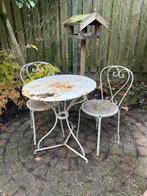 Bistro/tuinsetje., Tuin en Terras, Tuinsets en Loungesets, Overige materialen, Gebruikt, Tuinset, Ophalen