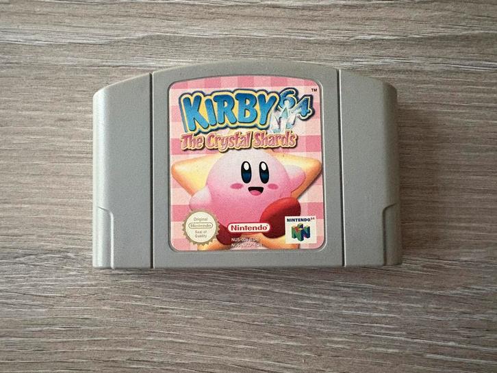 Kirby 64: The Crystal Shards voor de Nintendo 64., Spelcomputers en Games, Games | Nintendo 64, Avontuur en Actie, 1 speler, Vanaf 3 jaar