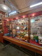 XXL vitrinekast jaren 60 museumvitrine 270cm lang, Huis en Inrichting, Kasten | Vitrinekasten, ,, Ophalen of Verzenden, Glas, ,