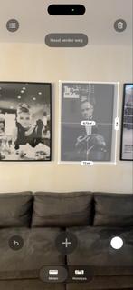 Fotolijstjes - Audrey Hepburn & The Godfather, Huis en Inrichting, Ophalen of Verzenden, Zo goed als nieuw, Foto of Poster, 50 tot 75 cm