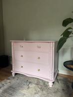 Vintage opgeknapte brocante comode, 50 tot 70 cm, Ophalen of Verzenden, 90 tot 105 cm, 100 cm of meer