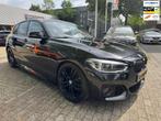 BMW 1-serie 118i M-Edition Sport Line Shadow High Executive, 65 €/maand, Gebruikt, Traction-control, Zwart