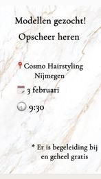 Model heren gezocht!, 25 - 32 uur