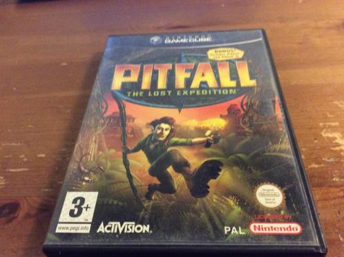 Nintendo Gamecube Pitfall the lost expedition., Spelcomputers en Games, Games | Nintendo GameCube, Zo goed als nieuw, Platform