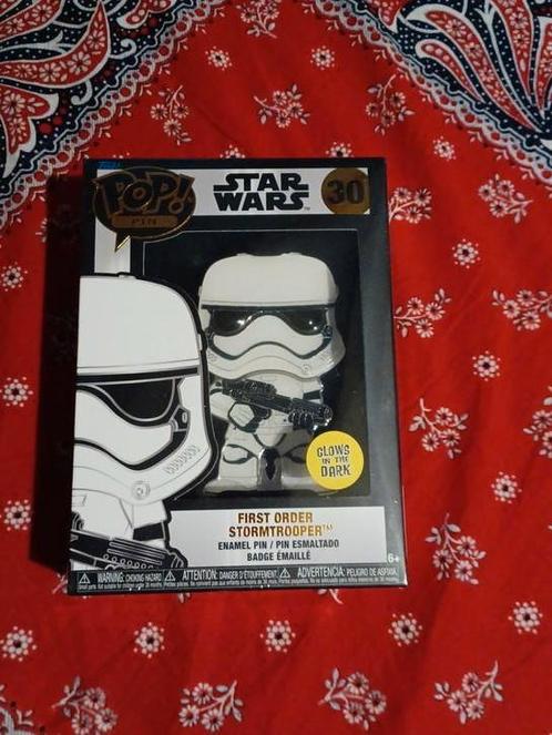 Funko pop pin star wars nr 30 first order stormtrooper, Verzamelen, Overige Verzamelen, Nieuw, Ophalen of Verzenden
