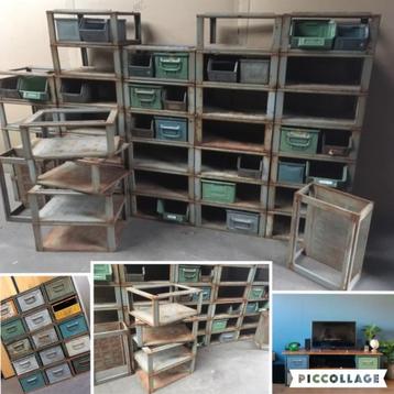 Modulaire Stelling Ladekast Kast Schap Frames AKTIE beschikbaar voor biedingen