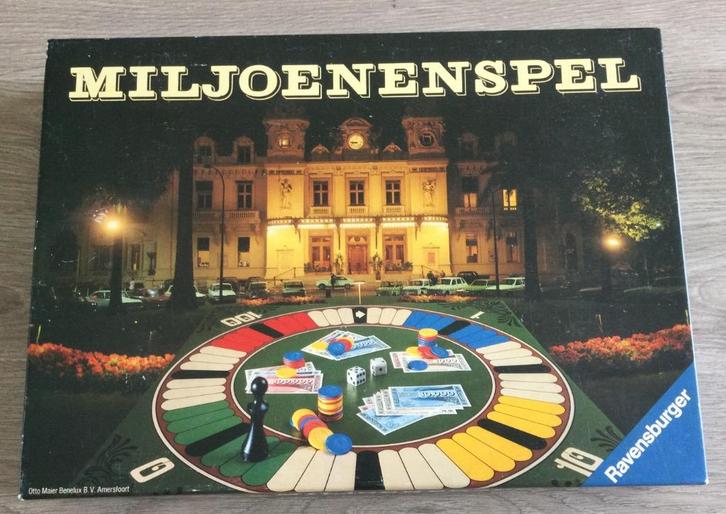 Miljoenen spel, Hobby en Vrije tijd, Gezelschapsspellen | Bordspellen, Gebruikt, Een of twee spelers, Drie of vier spelers, Vijf spelers of meer