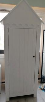 Witte smalle kledingkast, Huis en Inrichting, Ophalen, Gebruikt, 50 tot 100 cm, 150 tot 200 cm