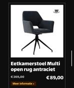 Eetkamerstoelen - Nu in de aanbieding!, Huis en Inrichting, Stoelen, Overige kleuren, Nieuw, Ophalen of Verzenden, Stof