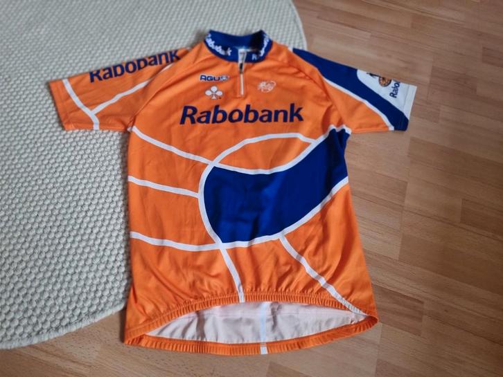 Rabobank Wielershirt AGU - Oranje vintage L, Kleding | Heren, Truien en Vesten, Gedragen, Maat 48/50 (M), Oranje, Ophalen of Verzenden