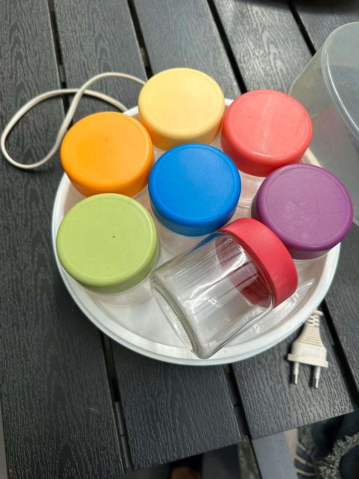 Yoghurt maker! Maak je eigen yoghurt, Huis en Inrichting, Keuken | Keukenbenodigdheden, Zo goed als nieuw, Ophalen of Verzenden