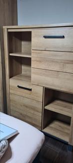 Finn kast, 2 deurs, licht eiken, Ophalen, Gebruikt, 25 tot 50 cm, 200 cm of meer