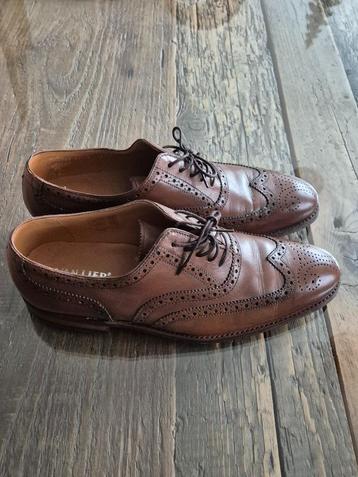 Te koop Herenschoenen Van Lier Cognackleurig beschikbaar voor biedingen